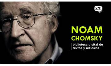 Escritos de Noam Chomsky for Windows - Download it from Habererciyes for free